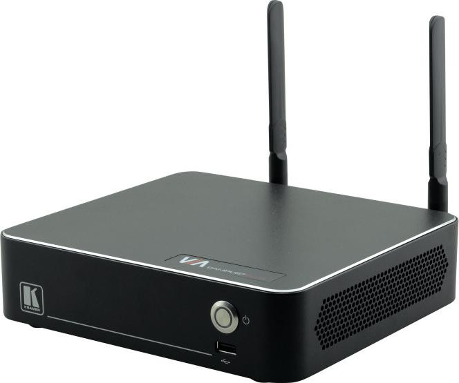Kramer Electronics VIA Campus² Plus desktopmodel, zwart, 3,6 MHz, 2160p, 8 GB, 128 GB