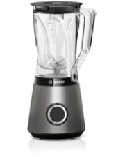 Bosch Serie 4 Standmixer VitaPower 1200 W Silber Kunststoff-Mixbehälter 1,5 l Fassungsvermögen 1.200 Watt Leistung Geschwindigkeitsstufen: 2 Impuls-/Momentstufe (MMB6141S)