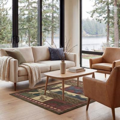 Eddie Bauer Printed Washable Rugs