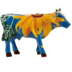 Udderly Sun Flowers - Cowparade Kuh Small