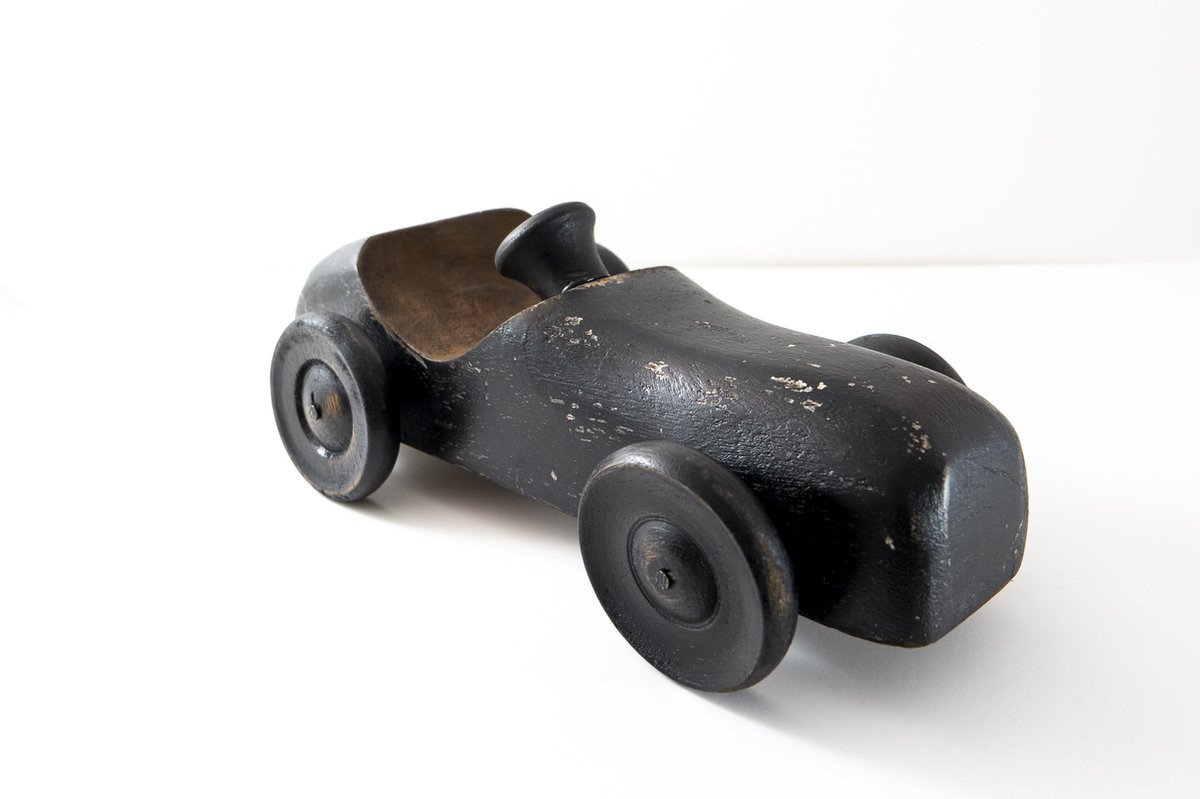 Maison de France Tafeldecoratie Auto Zwart 30 cm