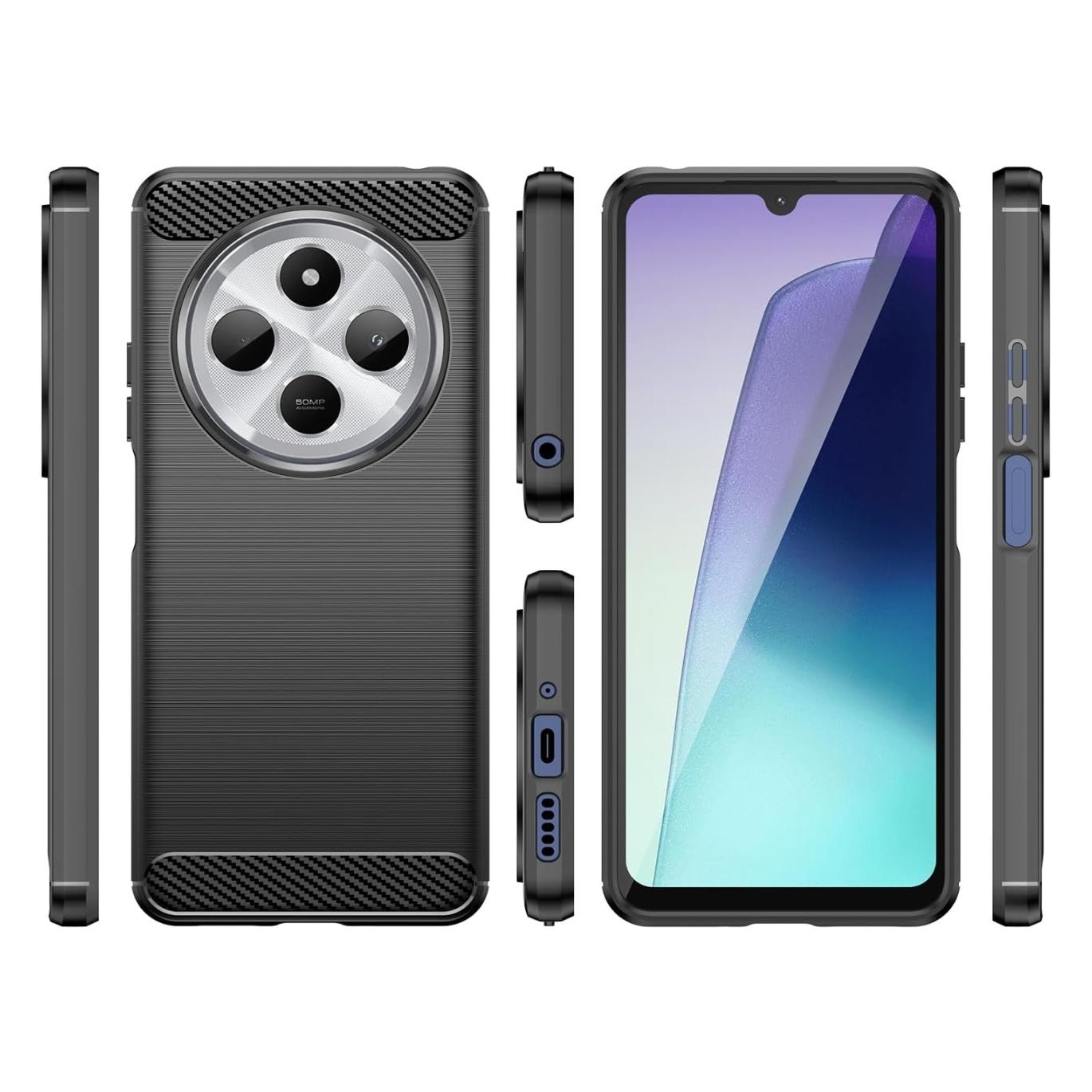 Screenguard Xiaomi Redmi 14C Hülle Carbon Brushed Soft TPU (Xiaomi Redmi 14C) (00034450)