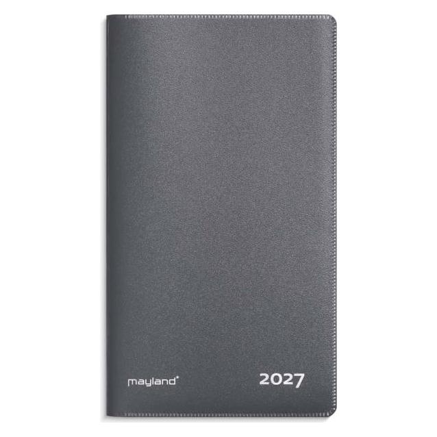 Mayla Pharma Index Planner mnedskalender mrkegr PP-plast 2027 (27090050)