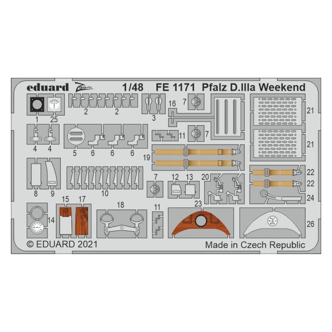 Eduard Pfalz D.IIIa Weekend 1/48 for (FE1171)