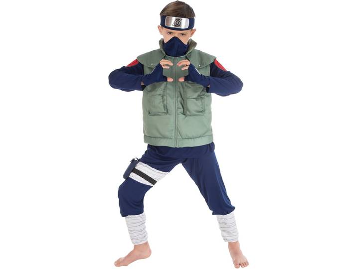 Kostuum Kakashi Naruto™ Kinderen Official - Maat 128
