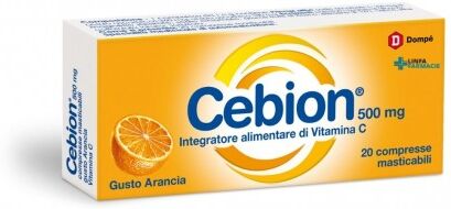 Dompe'Primary(Paraf) Cebion Arancia Vitamina C 20cpr