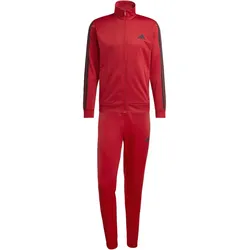 adidas Basic 3-Streifen Tricot Trainingsanzug Herren KC1357 - active maroon XXL