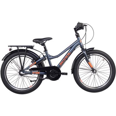 Kinderfahrrad S’COOL "S'COOL troX" Gr. 29, orange (dunkelgrau, orange), Fahrräder, Kinder, 29cm, 20 Zoll (50,80cm)