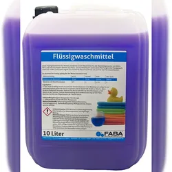 10 L Flüssigwaschmittel  Konzentrat LILA Universal Color inkl. Auslaufhilfe