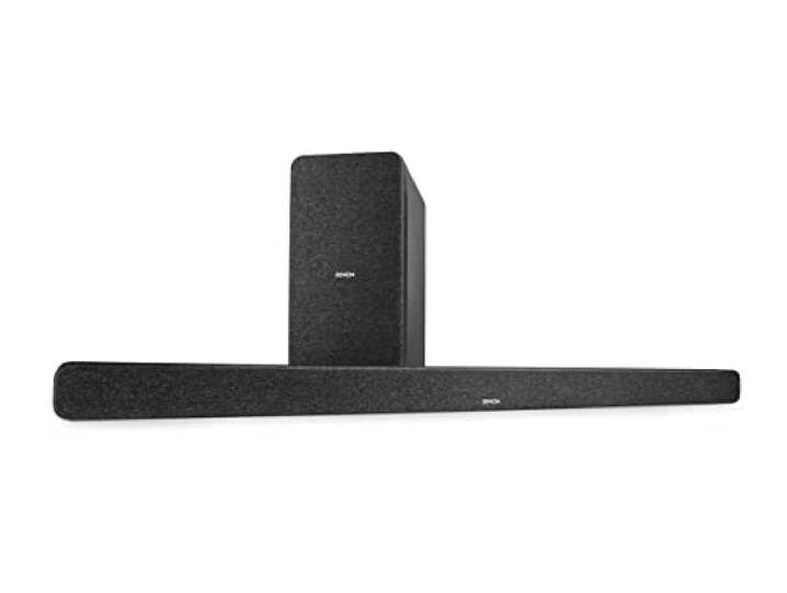 Denon DHT-S517 Soundbar met Draadloze Subwoofer, Dolby Atmos, eARC, Bluetooth, 3D Audio - Zwart