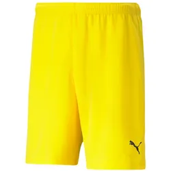 PUMA teamRISE Shorts Herren cyber yellow/puma black S