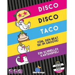 Blue Orange Disco Disco Taco DE – schnelles Party- und Reaktionsspiel ab 7 Jahren