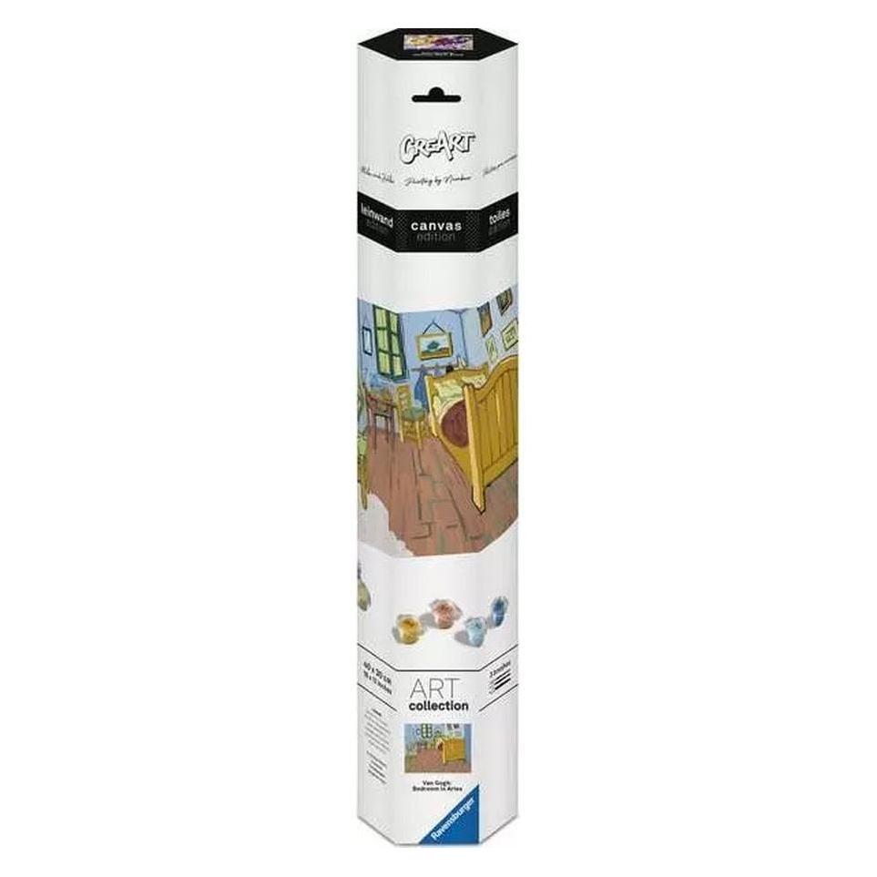 Ravensburger CreArt Canvas - Malen nach Zahlen - Van Gogh: Schlafzimmer in Arles (120230977-RA)