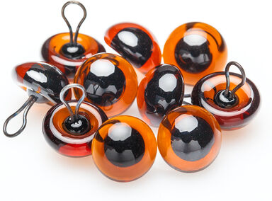 Hochwertige Glasaugen, 10 mm, 10 Stück