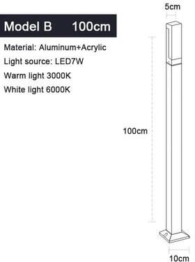 Uplifted Goods Elite Modern Minimalist Architectural Landscape System b 39.4in