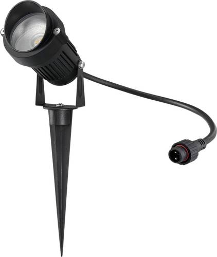 Sygonix SY-6612934 LED-Gartenleuchte LED LED 1W Schwarz
