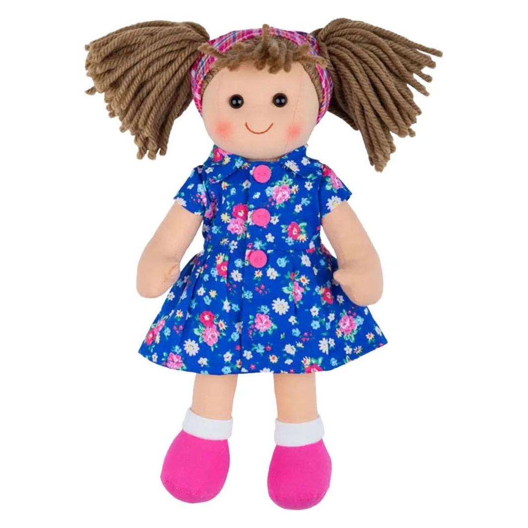 Bigjigs Toys Stoffpuppe Hollie 28 cm / ab 0 Jahren (BJD057)