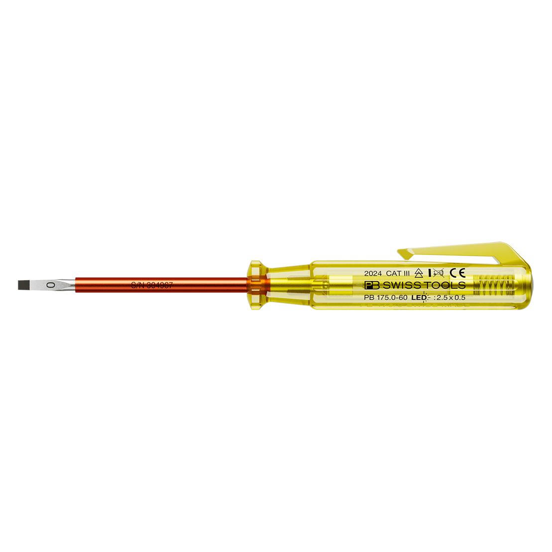 PB Swiss Tools Spannungsprüfer PB 175 (PB 175.0-60 LED-138003.0060)