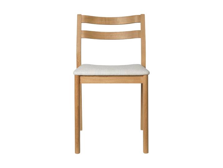 Ferm Living Chaise Boda Assise rembourrée, chêne-off-white