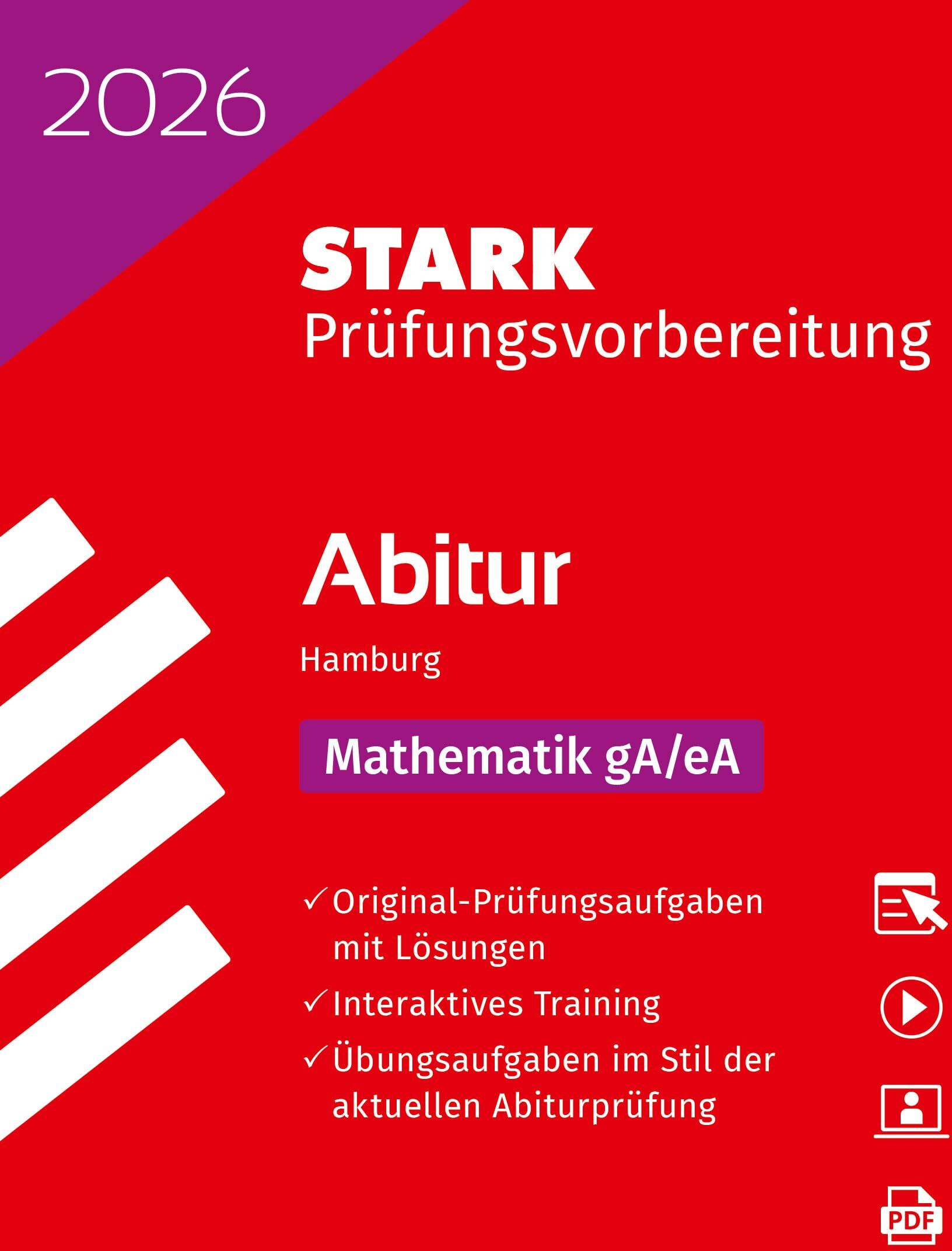 STARK Mathematik gA/eA - Abitur 2026 Hamburg - Prüfungsvorbereitung (Abitur-Prüfungen) - Preis vom 02.10.2026 23:42:20 h