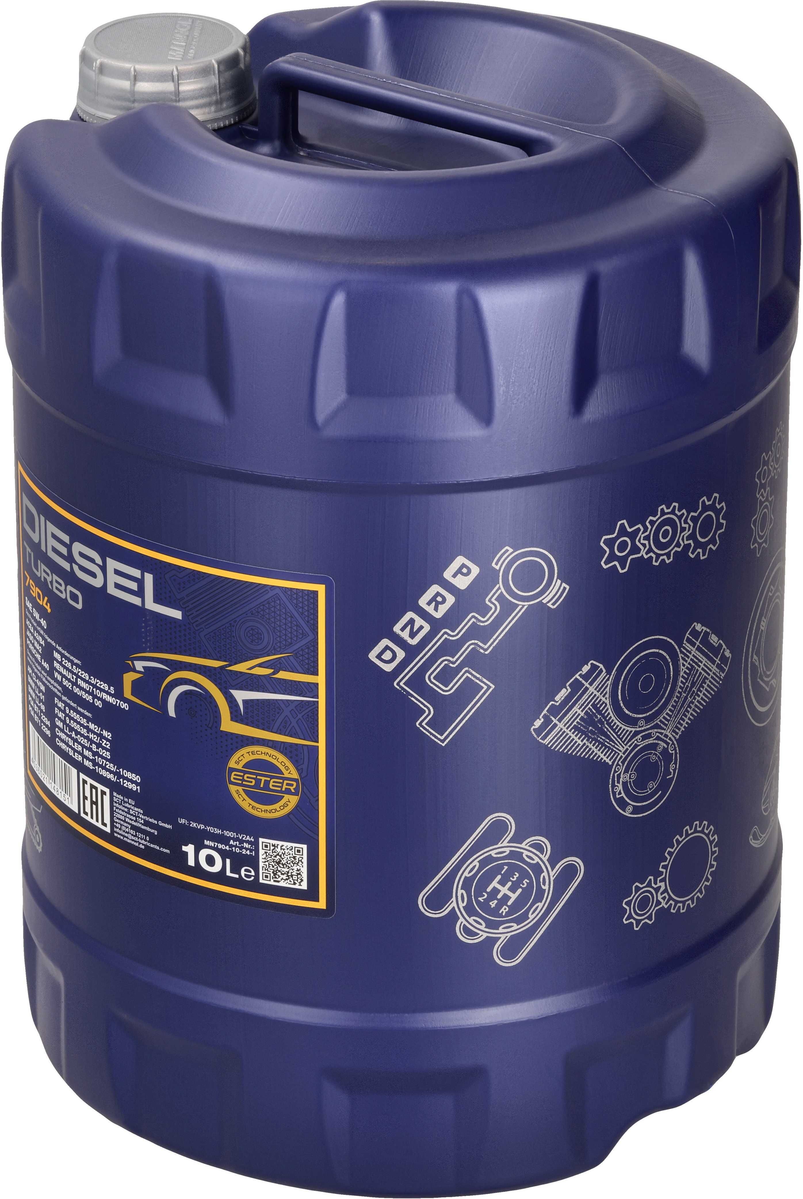 Sct - Mannol Motoröl Mannol Diesel Turbo 5w-40 [10l] Mn7904-10 10l