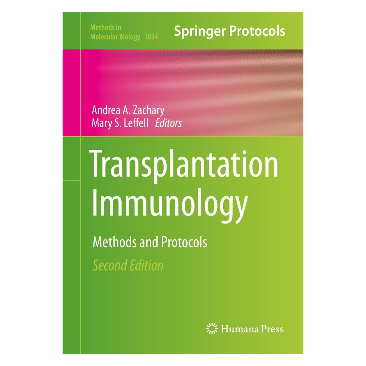 Humana Press Transplantation Immunology (Englisch, Hardcover, Andrea A. Zachary, Mary S. Leffell) (9781627034920)