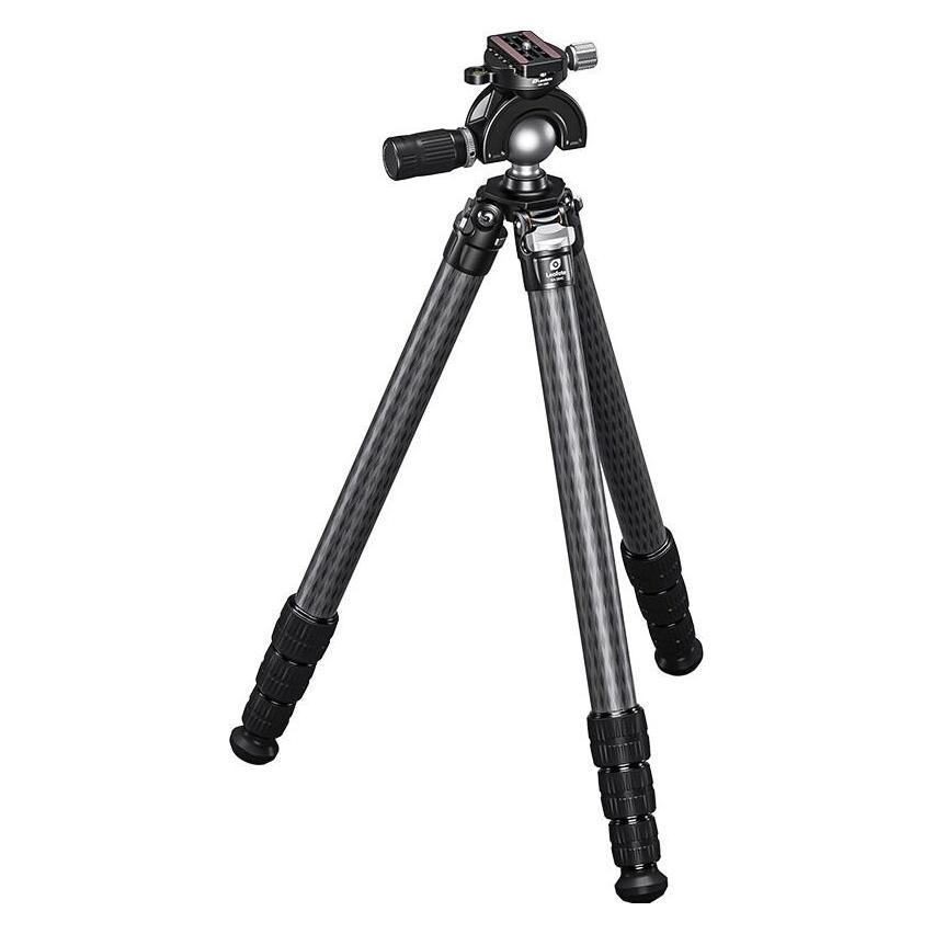 Leofoto SA-364C Carbon-Dreibeinstativ + Kugelkopf MH-50S (Carbon, Metall) (SA-364C+MH-50SLRC)