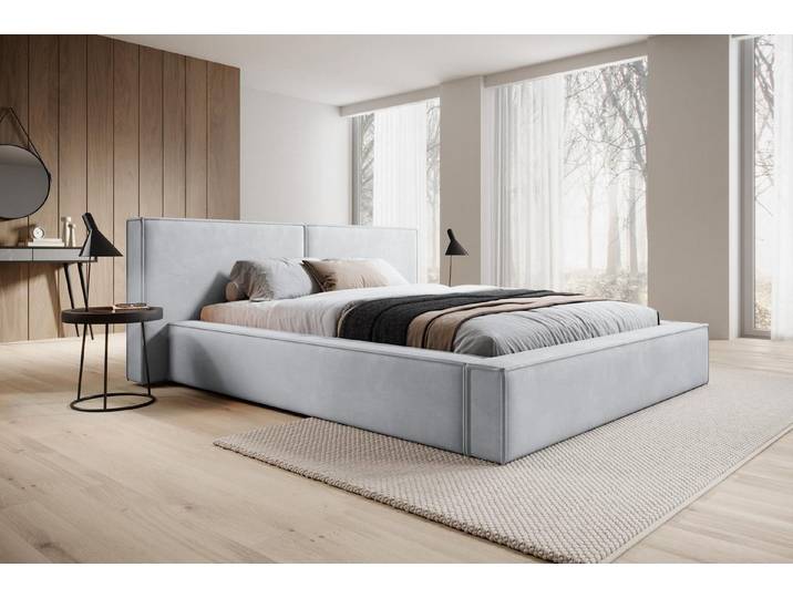 Compleo Polsterbett HEVEN mit Bettkasten & Lattenrost, Designerbett, Kopfteil (Kostenlose Lieferung! TOP ANGEBOT), Hochwertiges Schlafzimmermöbel in verschiedenen Größen!