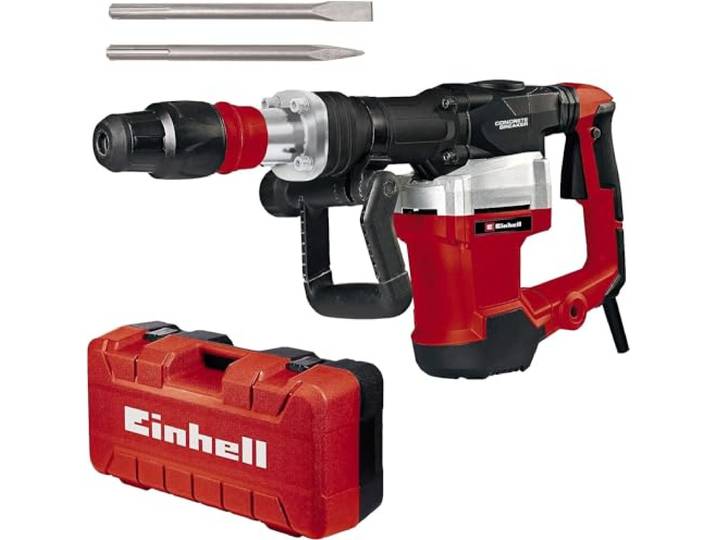 Einhell Marteau démolisseur TE-DH 32 1500 W 32 J porte-outil SDS-max poignée principale antivibrations Softgrip