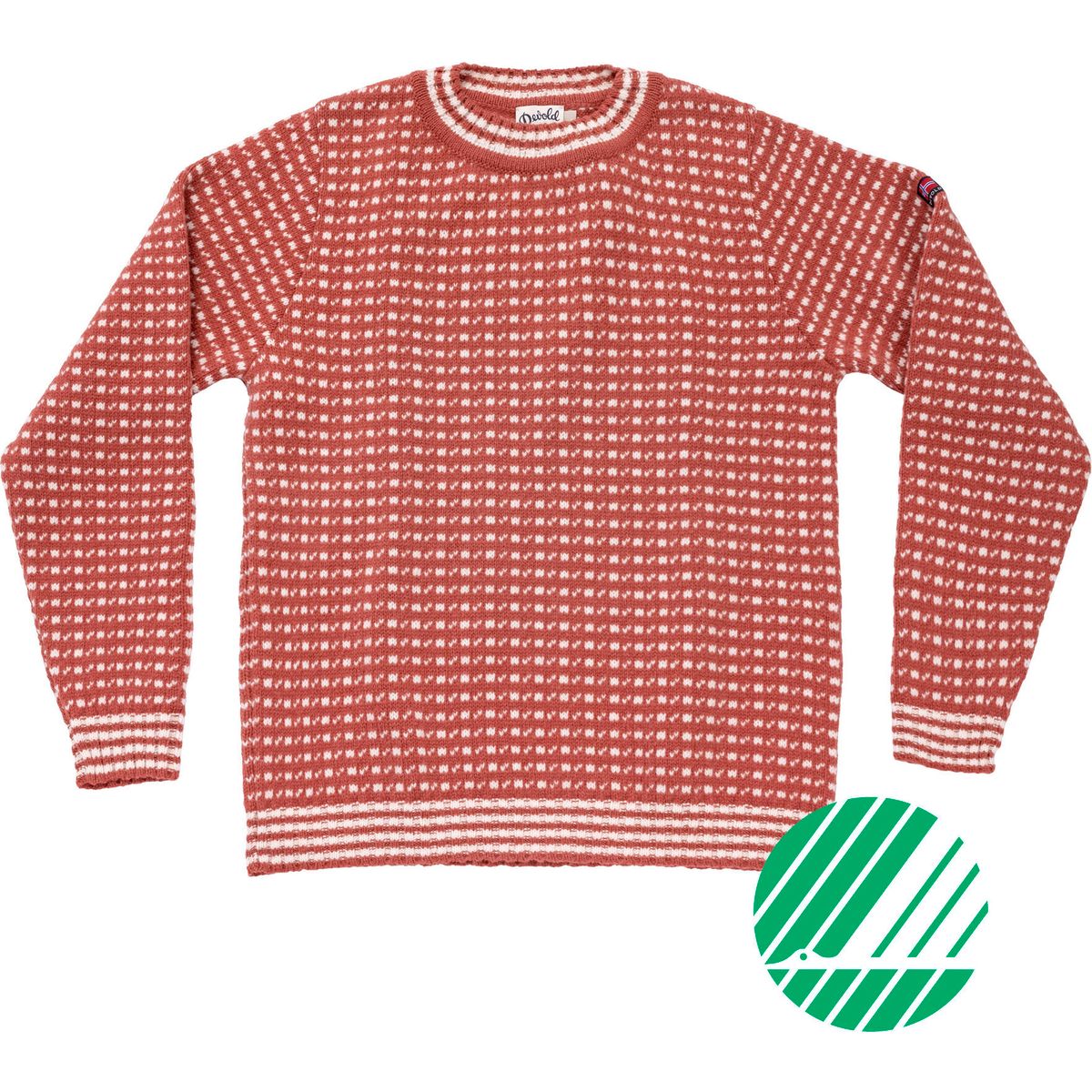 Devold of Norway Islender Refined Sweater marsala/offwhite (753B-clothing) L TC 679 550 A 753B L