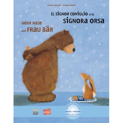 Herr Hase und Frau Bär (Deutsch-Italienisch), Gebundene Ausgabe von Christa Kempter, Bilibri, 978-3-695-00144-6
