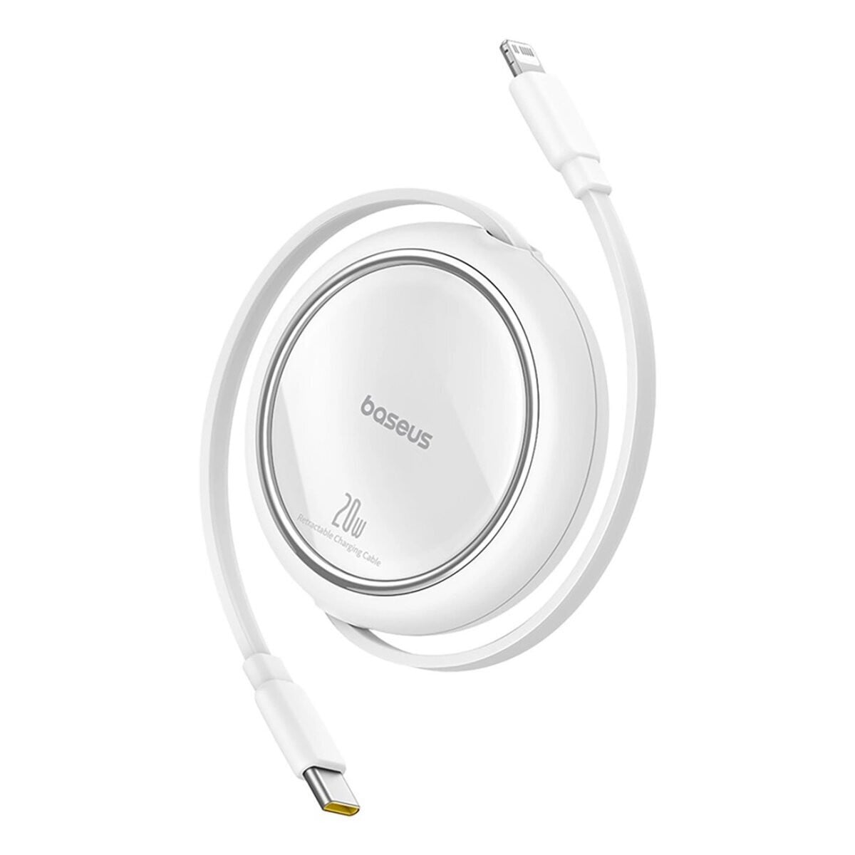 Baseus USB-C naar Lightning kabel, 1 meter, Wit