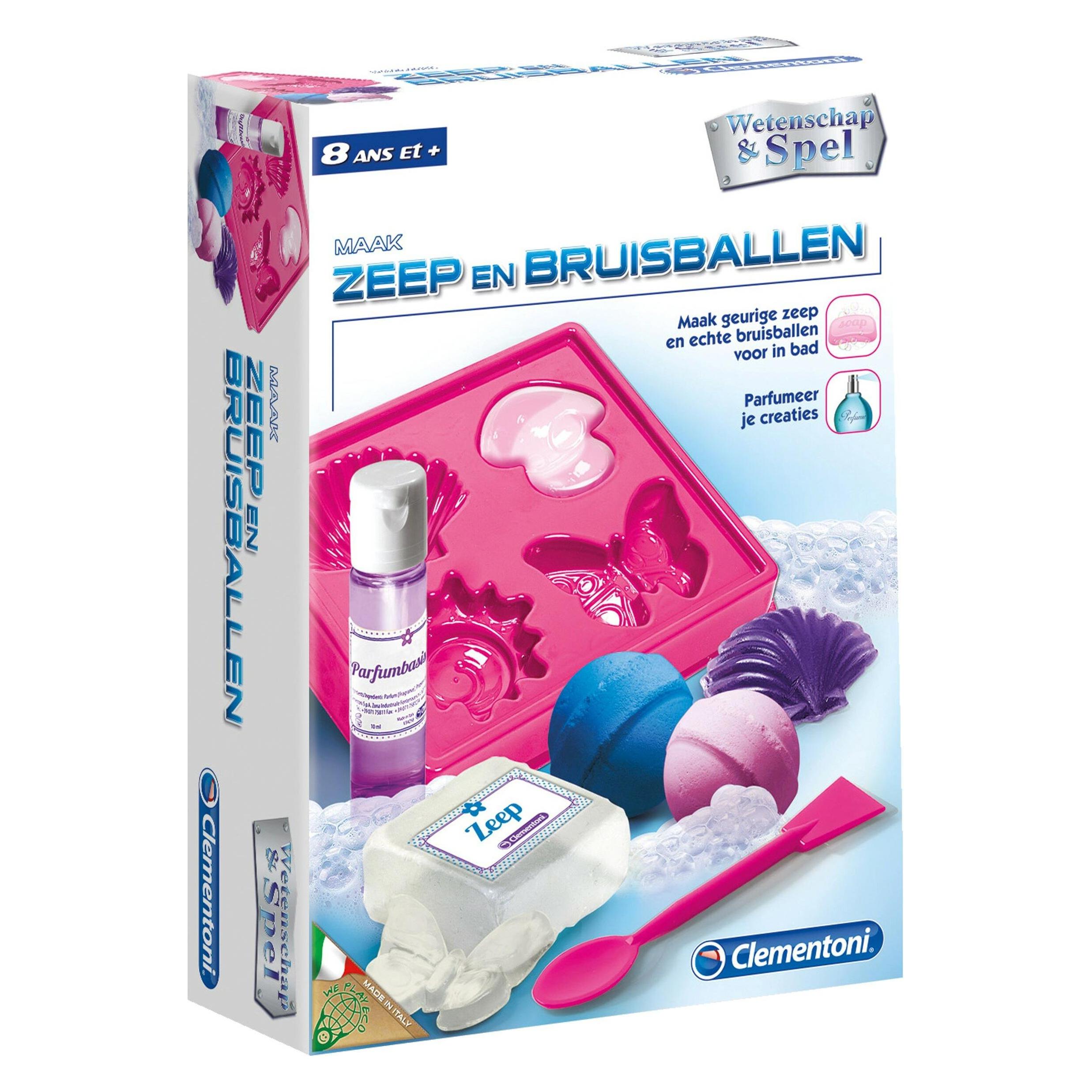 Clementoni Wissenschaft & Spiel - Soap and Bubble Balls (66771)
