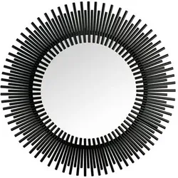 MIRRORS AND MORE Wandspiegel Dilara Spiegel Schwarz