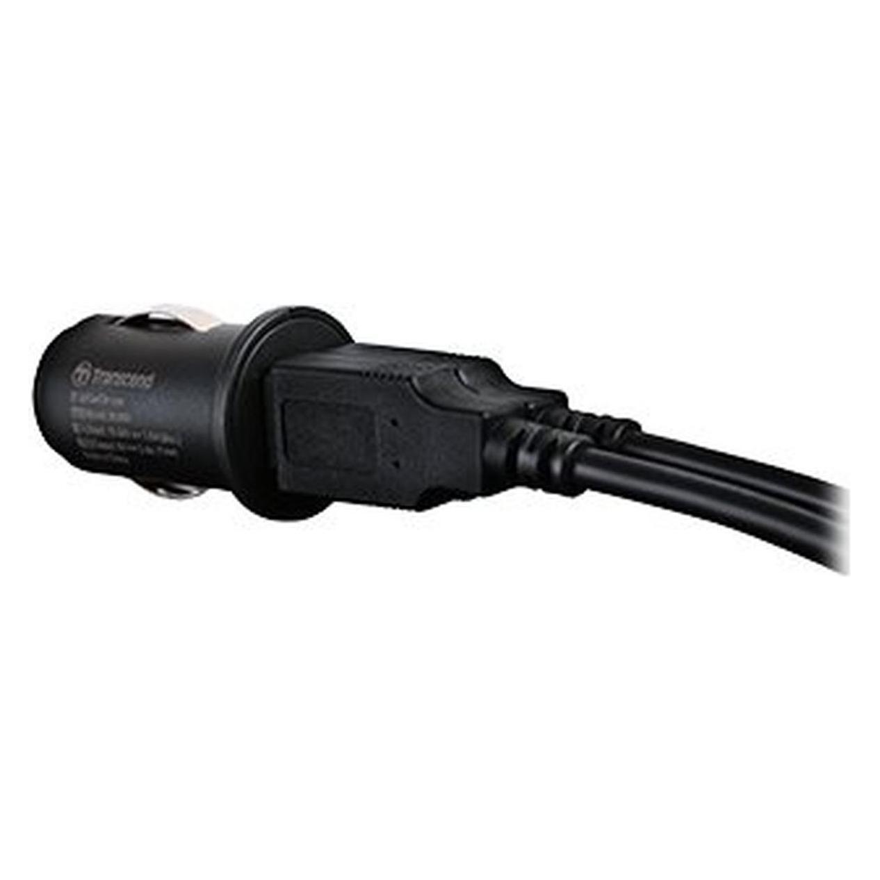 Transcend TS-DPL3 - Auto-Netzteil - 2.4 A - 2 Ausgabeanschlussstellen (2 x USB) (TS-DPL3)