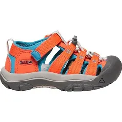 KEEN Kinder Sandalen NEWPORT H2 C-SAFETY ORANGE/FJORD BLUE, Größe 25 in Gelb Gelb