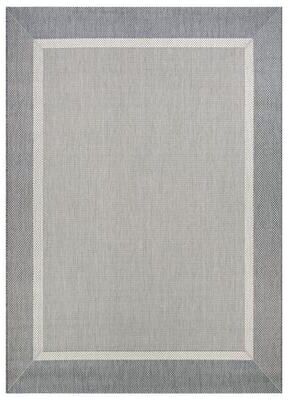 Couristan "Frontera Rectangle Rug, 5'10"" x 9'2"", Gray"