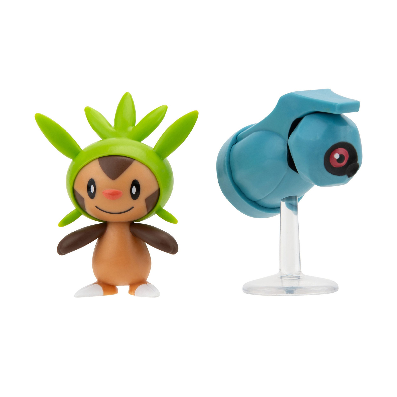Jazwares Pokémon Battle Figure Eerste Partner Set met Igamaro en Tanhel, 2-delig, 5 cm