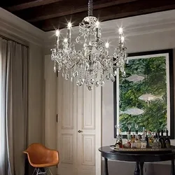 Ideal Lux 044910 Wandleuchte 2x40W Gioconda Argento | E14 - Kristall