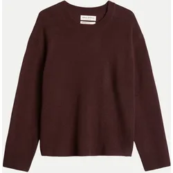 Wollpullover Braun S