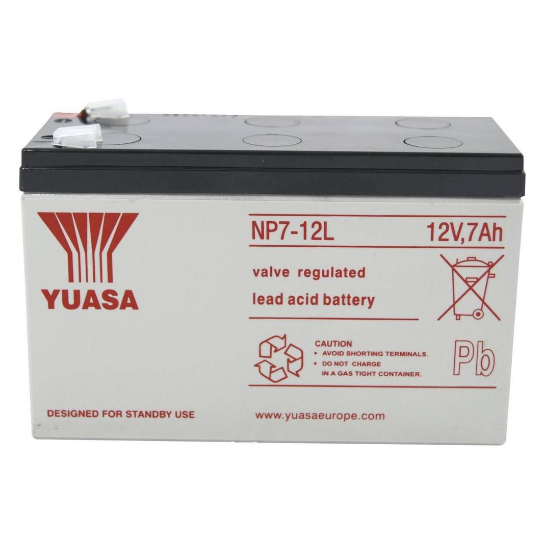 Yuasa Bleiakku 12 V 7 Ah NP7-12 L YU (7000 mAh, 12 V) (YUANP7-12L)