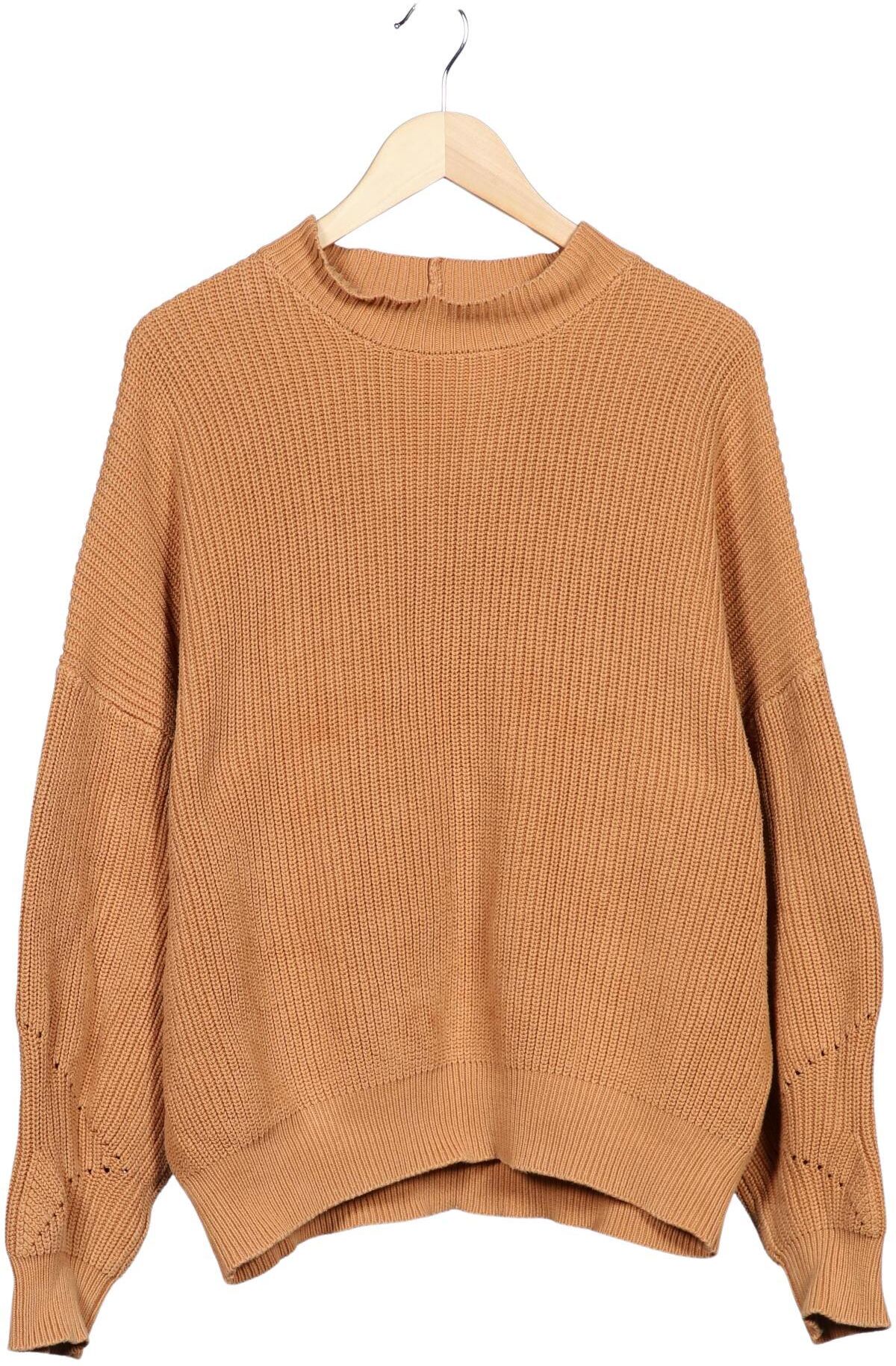 LeGer by Lena Gercke Damen Pullover, Braun, Gr. EU 36, Baumwolle - Second Hand