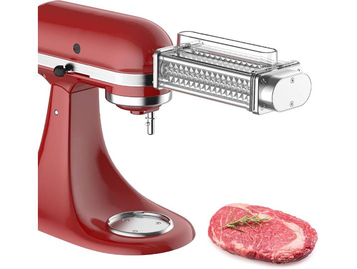 Attendrisseur de viande pour Kitchenaid Chef, accessoire attendrisseur de viande pour batteur sur socle Kitchenaid, attendrisseur pour Cuisinart