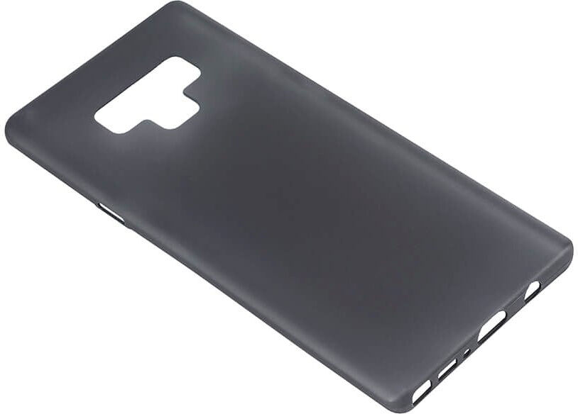 Samsung Galaxy Note 9 GEAR Semi Transparent Fleksibelt Plast Mobil Cover - Sort