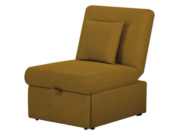 Livetastic Schlafsessel, Senfgelb, Kunststoff, 70x95x97 cm, Bsci, Liegefunktion, Wohnzimmer, Sofas & Couches, Schlafsofas, Schlafsessel