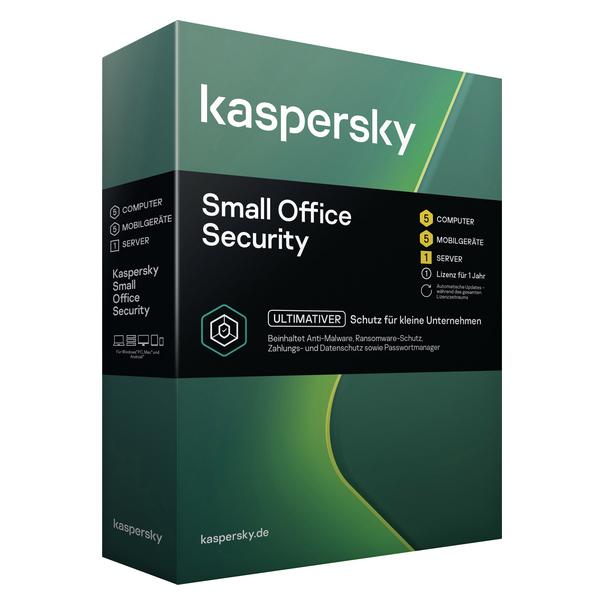 Kaspersky Small Office Security (6 User, 12 Monate) (KL4541X5EFS-20DE)