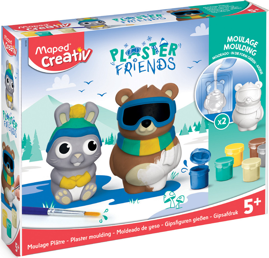 Maped Creativ Gipsset Winterse Vriendjes 907208
