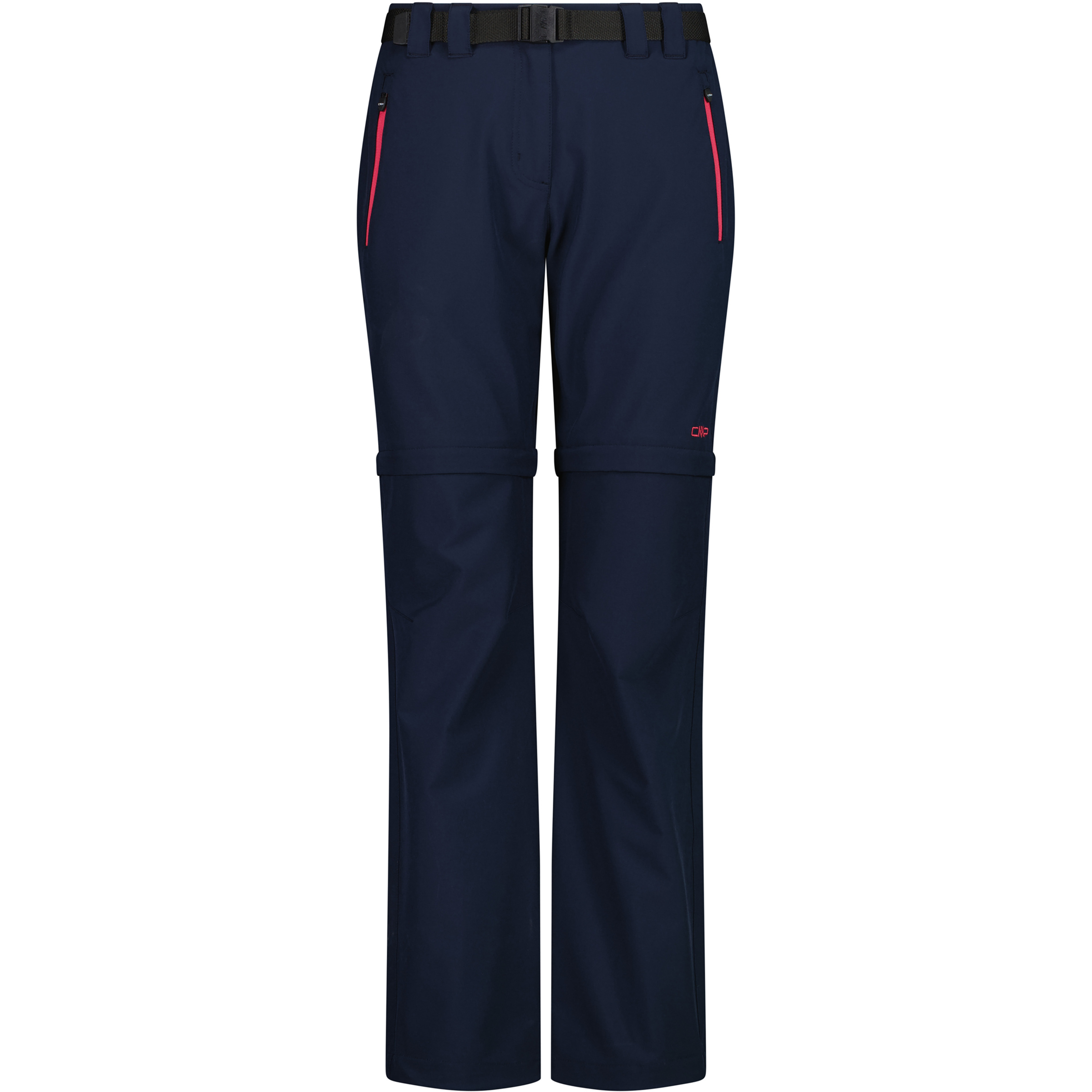 CMP Zip Off Hose Damen Zip-Hosen blau Größe XL Trekking Elastisch