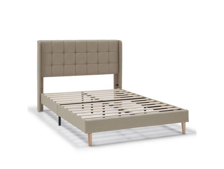 POLSTERBETT 150x190 cm Esther, Beige