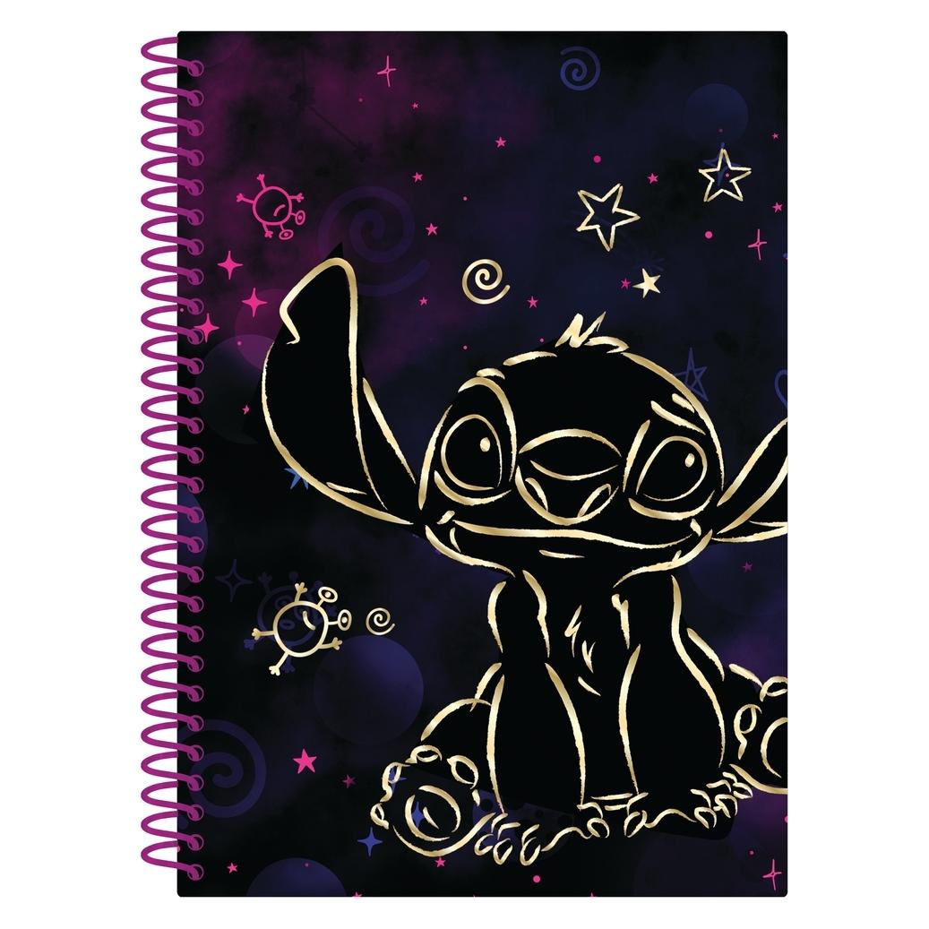 Patio Disney Gold Stitch B5 Spiralnotizbuch, Kunststoff, 100 Blatt (B5) (70738919)